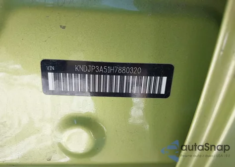 2017 Kia Soul + z USA, uszkodzony, nr VIN KNDJP3A51H7880320